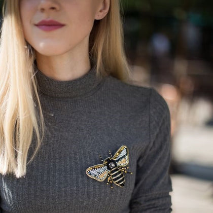 broche insecte