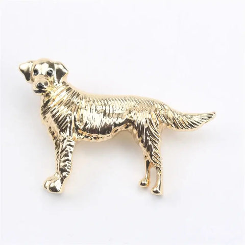 Dog Brooch<br> Flamboyant