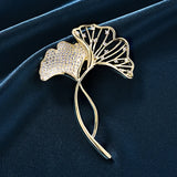 Broche Fleur <br>Ginkgo