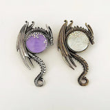 Dragon Brooch<br> Moon