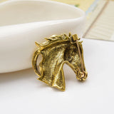 Horse Brooch<br> Proud Steed