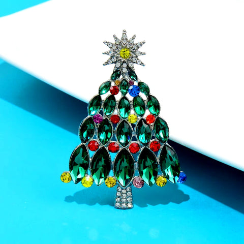Christmas brooch<br> Christmas tree