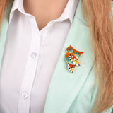 Owl Brooch<br> Hypnotik