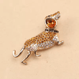 Dog Brooch<br> Long Story