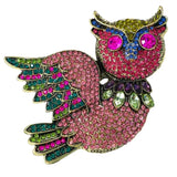 Owl Brooch<br> Bright
