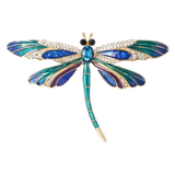 Broche Libellule Beauté Cristalline