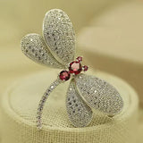 Dragonfly Brooch<br> Eternal Happiness