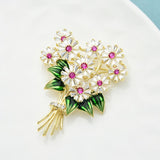 Luxury Brooch<br> Floral Abundance