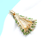 Christmas brooch<br> Green Christmas Tree