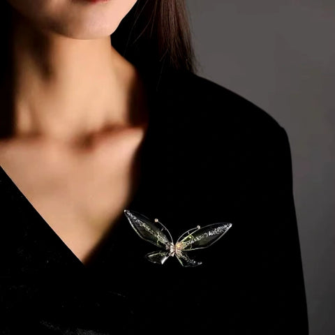 Unchained Beauty Butterfly Brooch