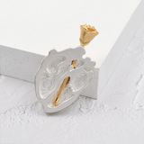 Heart Brooch<br> Pink Heart