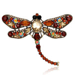 broche libellule art nouveau