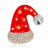 broche chapeau de noel