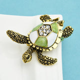 Turtle Brooch<br> Shield Wall