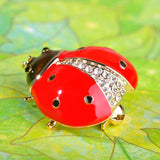 Ladybug Brooch<br> Stealth Flight