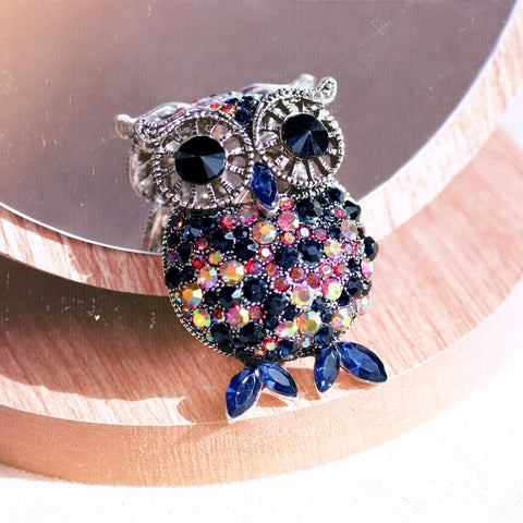 Owl Brooch<br> Saturday Night Fever
