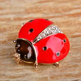 Ladybug Brooch<br> Stealth Flight