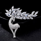 Christmas brooch<br> Enchanted Reindeer