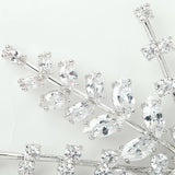 Luxury Brooch<br> Silver Snowflake