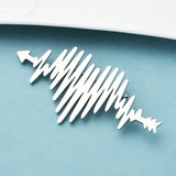 Heart Brooch<br> Cardiogram