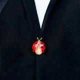 Ladybug Brooch<br> Freedom Regained
