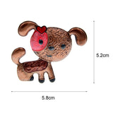Dog Brooch<br> Pin-Up Doggy