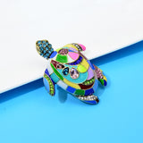 Turtle Brooch<br> Mosaic