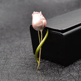 Flower Brooch<br> Pale Pink