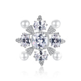 broche noel flocon de neige