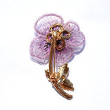 Flower Brooch<br> Rose Charnel