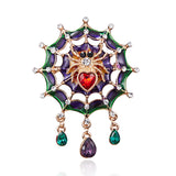 broche araignée talisman