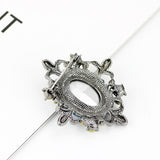 Antique Brooch<br> Midnight Blue