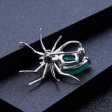 Spider Brooch<br> Esmeralda