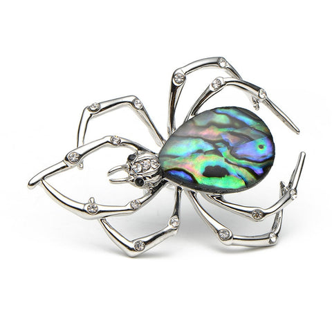 Spider Brooch<br> Polychrome Reflections