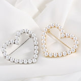 Heart Brooch<br> Pearls of Joy