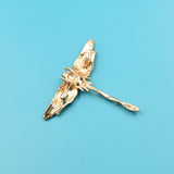 Dragonfly Brooch<br> Colored Waves