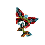 Color Duo Butterfly Brooch