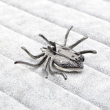 Spider Brooch<br> Electric Blue