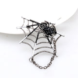 Spider Brooch<br> In his Web