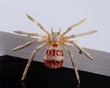 Spider Brooch<br> Shiny