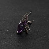 Spider Brooch<br> Eternal Amethyst