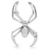 Chrome Gold Spider Brooch