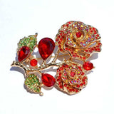 Flower Brooch<br> Rose Eldorado