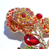 Flower Brooch<br> Rose Eldorado