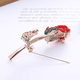 Flower Brooch<br> Intense Rose Passion