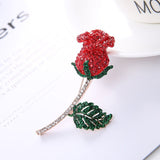 Flower Brooch<br> Intense Rose Passion