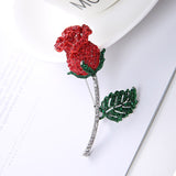 Flower Brooch<br> Intense Rose Passion