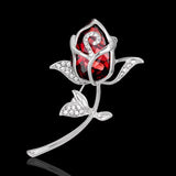 Flower Brooch<br> Royal Rose
