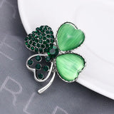 Antique Brooch<br> Four-leaf clover