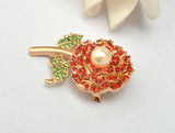 Poppy Flower Brooch<br> Young Shoot